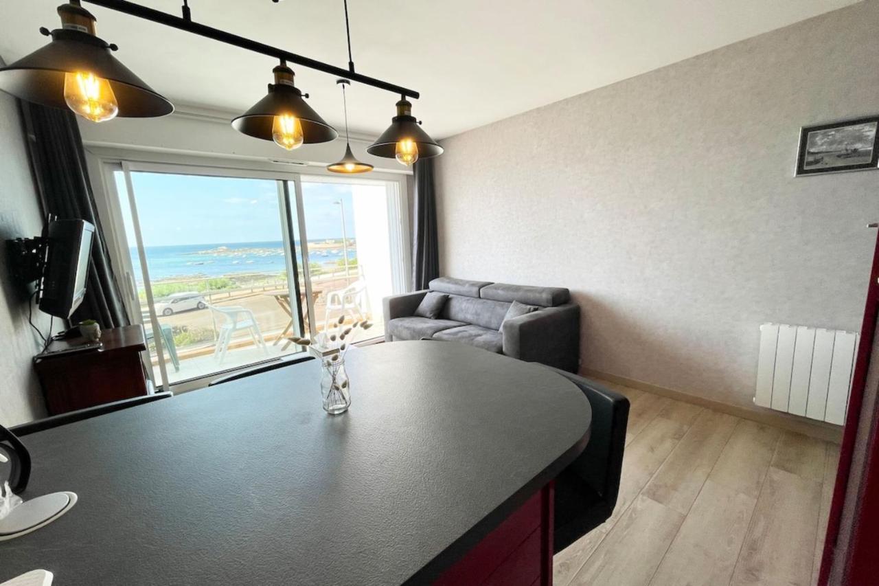 Bel Appartement Neuf Hyper Cosy Vue Mer 180 Ploemeur Exteriör bild