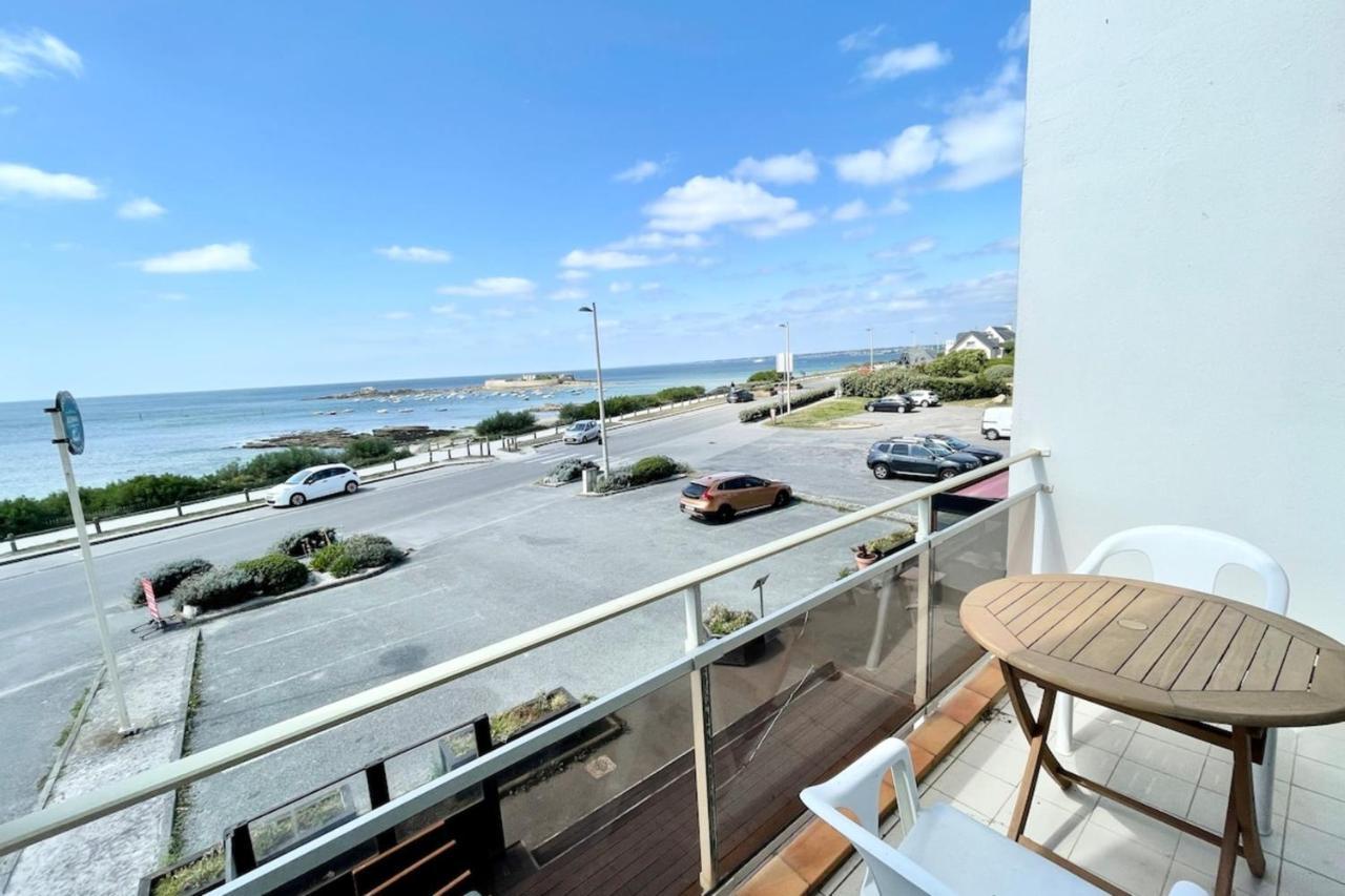 Bel Appartement Neuf Hyper Cosy Vue Mer 180 Ploemeur Exteriör bild