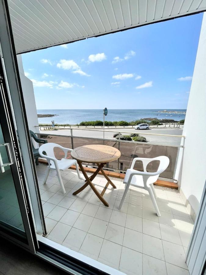Bel Appartement Neuf Hyper Cosy Vue Mer 180 Ploemeur Exteriör bild